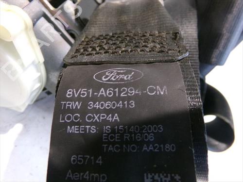 Front right seatbelt FORD FIESTA VI (CB1, CCN) 1.4 TDCi | BP24860031I25 - Image 5