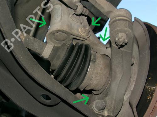 Used Right front steering knuckle Right front steering knuckle SUZUKI SWIFT III (MZ, EZ) 1.3 DDiS (RS413D) (75 hp) 40179657 40179657