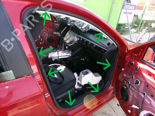 Used Rubber door seal Rubber door seal OPEL CORSA F (P2JO) 1.2 (68) (75 hp) 40179450 40179450