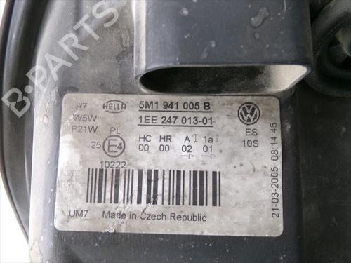 Left headlight VW GOLF PLUS V (5M1, 521) 2.0 TDI | BP39048134C28 - Image 4