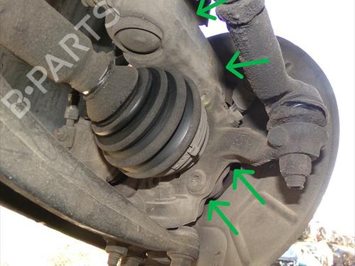 Used Left front steering knuckle Left front steering knuckle VW GOLF PLUS V (5M1, 521) 2.0 TDI (140 hp) 39048160 39048160