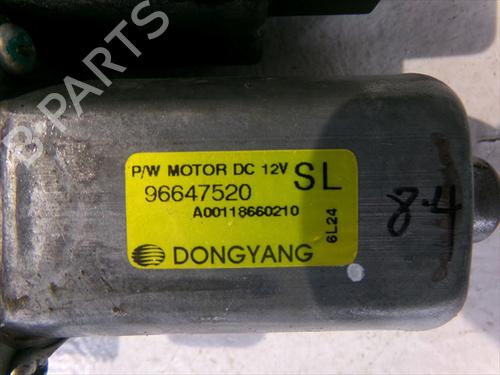 Front left window mechanism CHEVROLET EPICA (KL1_) 2.0 D | BP32281694C22