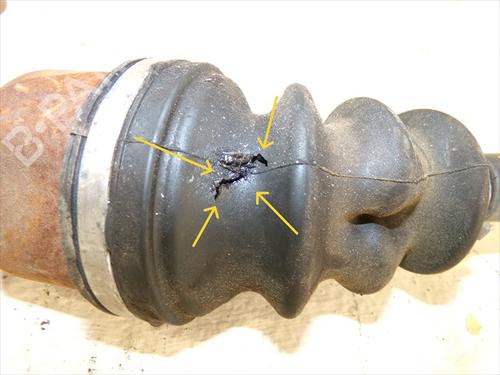 Left front driveshaft CITROËN C-ELYSEE (DD_) 1.2 PureTech 82 (DDHMRP) | BP24563149M38 - Image 5