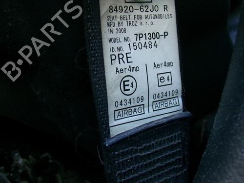 Front right seatbelt SUZUKI SWIFT III (MZ, EZ) 1.3 DDiS (RS413D) | BP40179592I25 - Image 2
