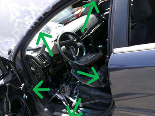Used Rubber door seal Rubber door seal OPEL VECTRA C GTS (Z02) 1.9 CDTI (F68) (150 hp) 36001800 36001800