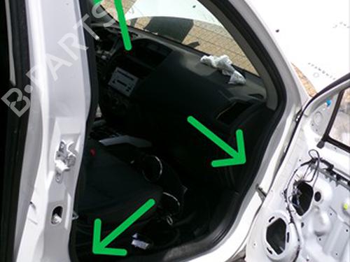 Used Rubber door seal Rubber door seal MITSUBISHI ASX (GA_W_) 1.8 DI-D (GA6W) (150 hp) 34180611 34180611