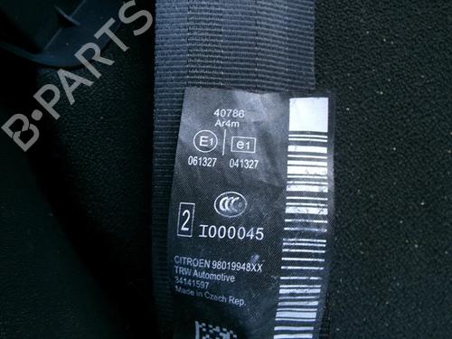 Rear right seatbelt CITROËN C3 II (SC_) 1.2 VTi 82 | BP36318923I28 - Image 2