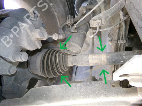 Used Right front driveshaft Right front driveshaft RENAULT LAGUNA III (BT0/1) 1.5 dCi (BT00, BT0A, BT0T, BT1J) (110 hp) 36767143 36767143