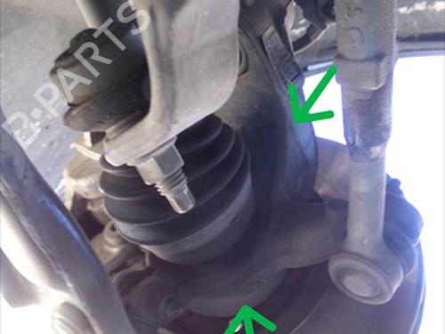 Used Right front steering knuckle Right front steering knuckle OPEL CROSSLAND X / CROSSLAND (P17, P2QO) 1.2 (75) (110 hp) 33975456 33975456