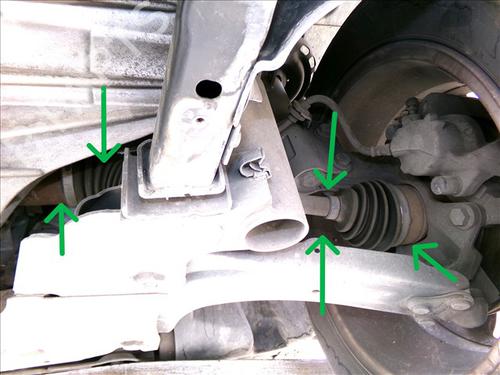 Used Right front driveshaft Right front driveshaft RENAULT MEGANE III Hatchback (BZ0/1_, B3_) 1.2 TCe (BZ2B, BZ11) (116 hp) 29129057 29129057