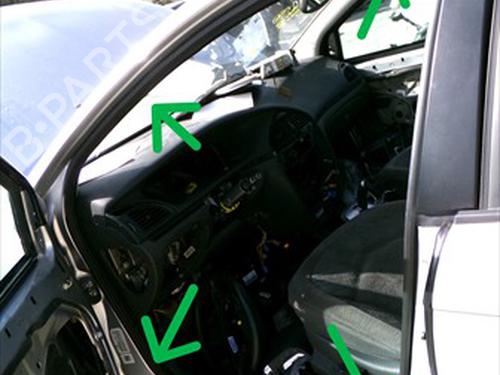 Used Rubber door seal Rubber door seal CITROËN C5 II (RC_) 2.2 HDi (RC4HXE) (133 hp) 33952757 33952757