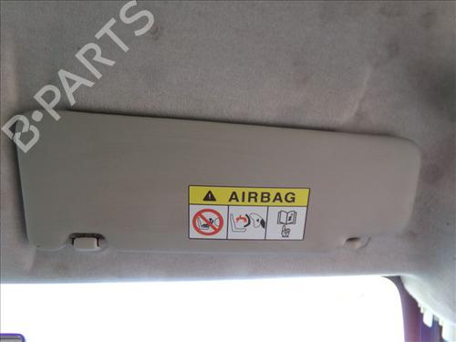 Højre solskærm Højre solskærm DACIA SANDERO II TCe 90 (B8M1, B8MA, B8AC) (90 hp) 25596555 25596555