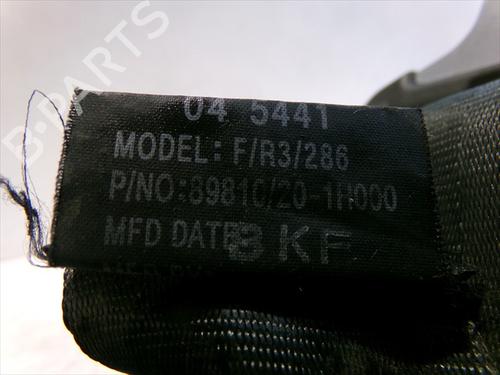 Rear right seatbelt KIA CEE'D Hatchback (ED) 2.0 CRDi 140 | BP26204717I28 - Image 5