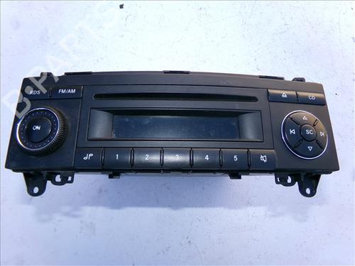 Used Radio Radio MERCEDES-BENZ A-CLASS (W169) A 200 CDI (169.008, 169.308) (140 hp) 28509645 28509645