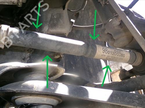Used Left front driveshaft Left front driveshaft CITROËN C3 II (SC_) 1.2 VTi 82 (82 hp) 33264813 33264813