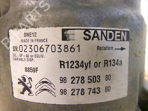 AC compressor CITROËN C4 CACTUS 1.6 BlueHDi 100 | BP39900777M34 - Image 5