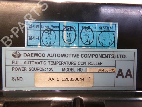 Climate control DAEWOO REZZO (U100) 2.0 | BP28290264I5 - Image 5