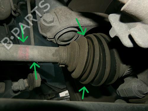 Used Left front driveshaft Left front driveshaft FORD COUGAR (EC_) 2.5 V6 24V (170 hp) 40179671 40179671
