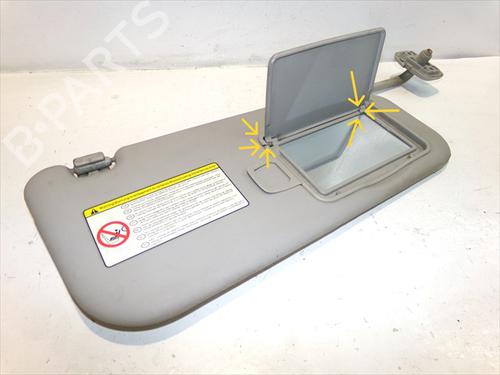 Right sun visor KIA SOUL I (AM) 1.6 CRDi 128 | BP36947722I2 - Image 3