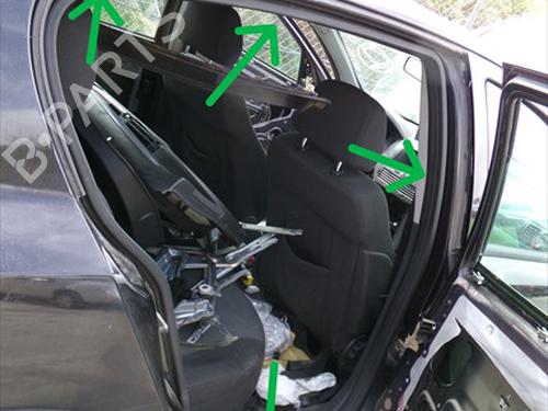 Used Rubber door seal Rubber door seal OPEL ASTRA H (A04) 1.6 (L48) (105 hp) 33904849 33904849