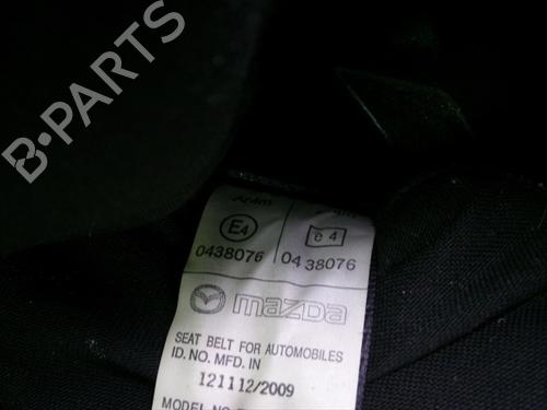 Rear left seatbelt MAZDA 3 Saloon (BL) 1.6 MZR CD (BL12) | BP33265344I29 - Image 2