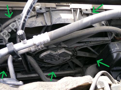 Used Radiator fan Radiator fan 38983479 38983479