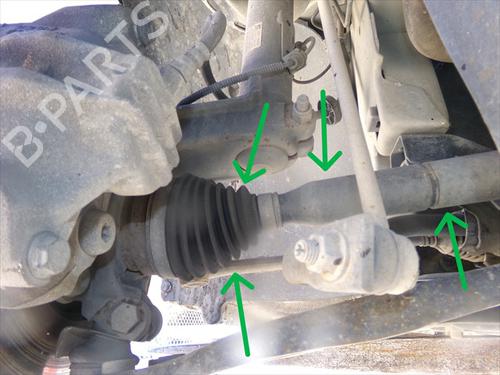 Right front driveshaft CITROËN C3 II (SC_) 1.2 VTi 82 | BP33264819M39 - Image 2