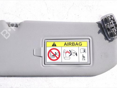 Right sun visor CITROËN C4 II (NC_) 1.6 HDi 90 | BP33312351I2 - Image 2