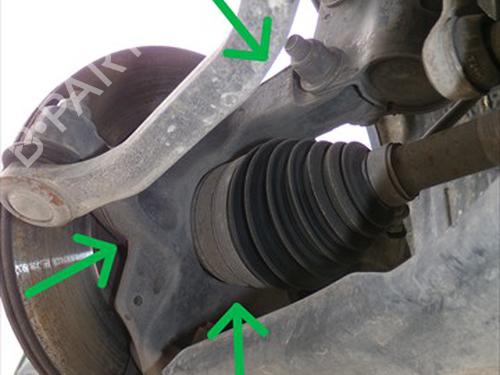 Used Left front steering knuckle Left front steering knuckle RENAULT MEGANE III Grandtour (KZ0/1) 1.5 dCi (KZ09, KZ0D, KZ1G, KZ29, KZ14, KZ1W, KZ10, KZ1F,... (110 hp) 33265703 33265703