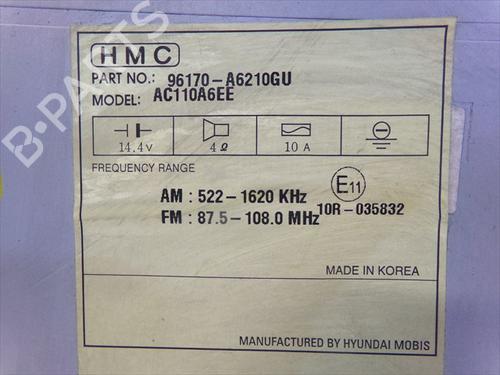 Radio HYUNDAI i30 (GD) 1.6 | BP38346952E6 - Image 4