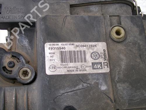 Right headlight VW PASSAT B6 (3C2) 1.4 TSI | BP33265042C29 - Image 2