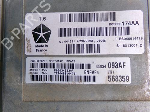 Other CHRYSLER PT CRUISER (PT_) 1.6 | BP32281744O1