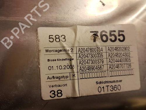 Rear left window mechanism MERCEDES-BENZ C-CLASS (W204)  | BP28986814C24