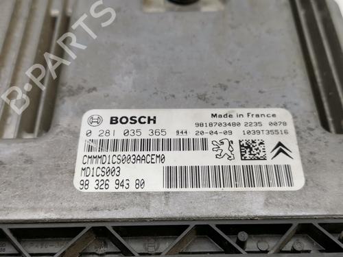 Engine control unit (ECU) TOYOTA PROACE CITY Box Body/MPV (BPZ_)  | BP29289734M57 