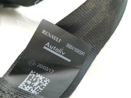 Rear left seatbelt DACIA SANDERO II TCe 90 (B8M1, B8MA, B8AC) | BP39437327I29 - Image 2
