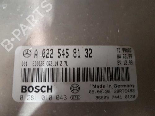 Engine control unit (ECU) MERCEDES-BENZ E-CLASS (W210) E 270 CDI (210.016) | BP28993534M57 