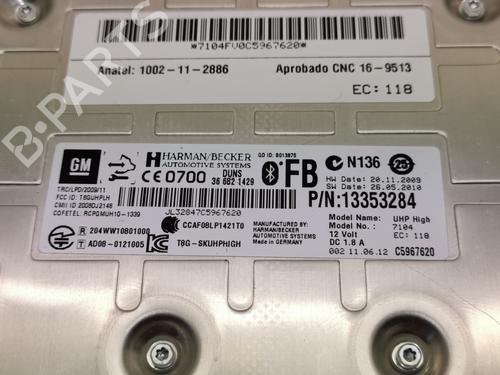 Elektronisk modul OPEL ASTRA J (P10)  | BP28984729M83 
