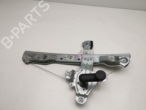 Rudehejsemekanisme venstre bagtil OPEL MERIVA B MPV (S10) 1.6 CDTI (75) (110 hp) 28980769