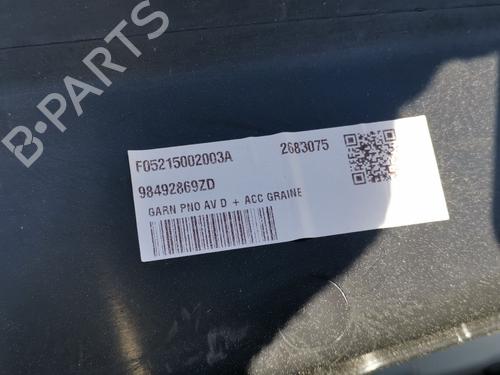 Front right panel PEUGEOT PARTNER Box Body/MPV (K9)  | BP29289460C59 