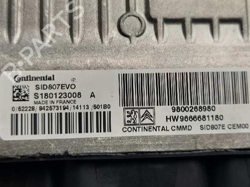 Engine control unit (ECU) PEUGEOT 3008 I MPV (0U_) | BP28995480M57