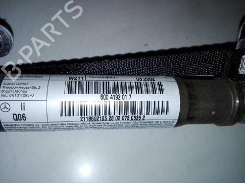 Left curtain airbag MERCEDES-BENZ E-CLASS (W211)  | BP28998430C11 