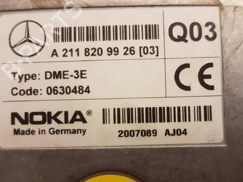 Electronic module MERCEDES-BENZ E-CLASS (W211)  | BP28989060M83 