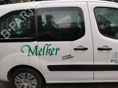 Høyre side skyvedør CITROËN BERLINGO MULTISPACE (B9) 1.6 HDi 90 4x4 (90 hp) 30876331