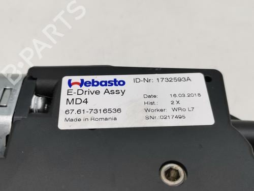 Sunroof engine BMW 1 (F20)  | BP29289683M60 