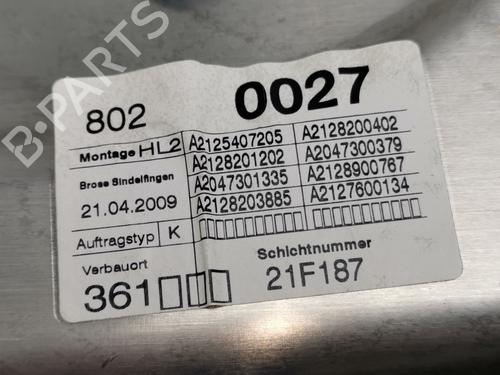 Rear left window mechanism MERCEDES-BENZ E-CLASS (W212) E 220 CDI / BlueTEC (212.001, 212.002) | BP28988720C24 