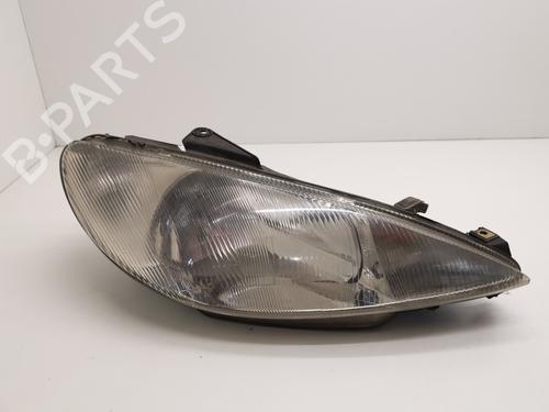 Used Right headlight PEUGEOT 206 Hatchback (2A/C) 1.4 HDi eco 70 (68 hp) 28982571
