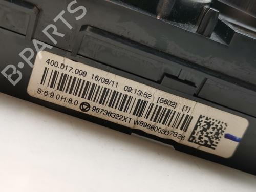 Climate control PEUGEOT 3008 I MPV (0U_)  | BP29944697I5 