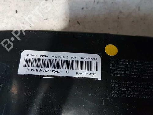 Left seat airbag PEUGEOT 208 I (CA_, CC_)  | BP28990000C13 