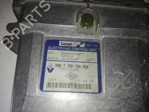 Used Engine control unit (ECU) RENAULT CLIO II (BB_, CB_) 1.9 D (B/CB0E, BB0J) (64 hp) 28986695