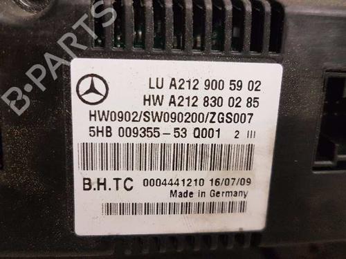 Climate control MERCEDES-BENZ E-CLASS (W212)  | BP28992353I5 